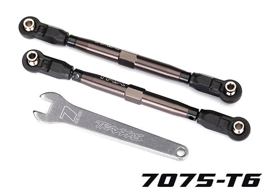 Traxxas Tubes 102mm Gray Aluminum Toe Links (2) TRA8547A