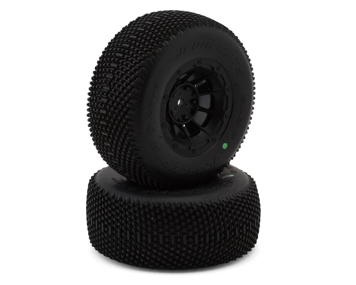 JConcepts Subcultures 2 Pre-mounted Off-road Tires (2) (Slash Rear) JCO4070-3244