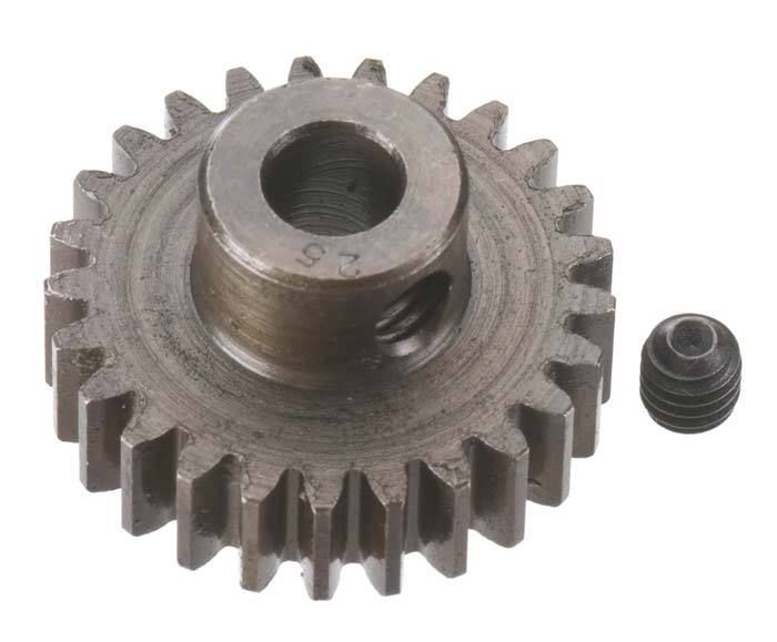 Robinson Racing Products Extra Hard 5mm Bore .8 Module(31.75p) Pinion 25T RRP8725