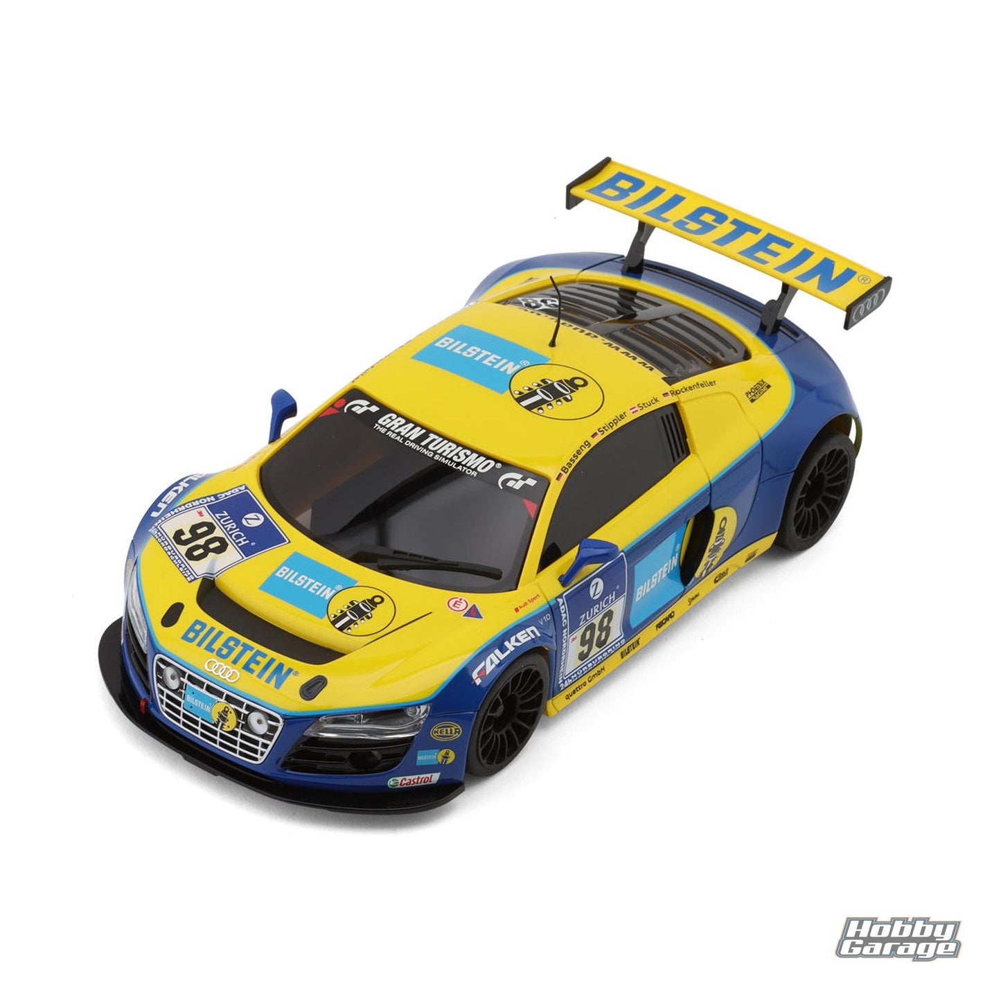 Kyosho Mini-Z MR-03W-MM Audi R8 LMS Phoenix Racing NBR 2010 #98 Pre-Painted Body KYOMZP259BT