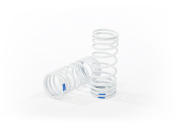 Traxxas Long Progressive Springs (+20% Blue Stripe) (2) TRA6864