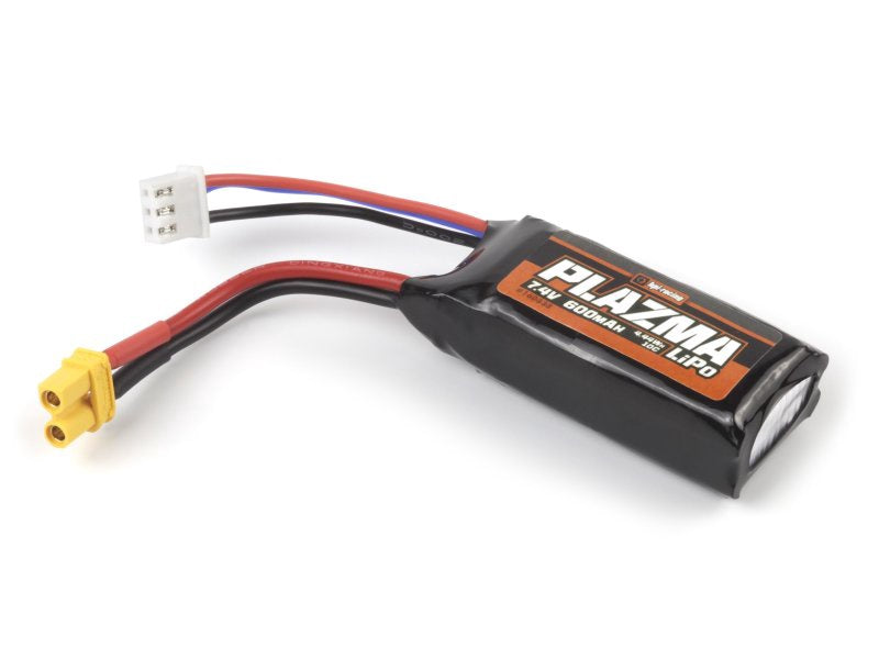 HPI Racing HPI Plazma 7.4v 600mah 10C Lipo Battery Pack for Venture18 HPI160838