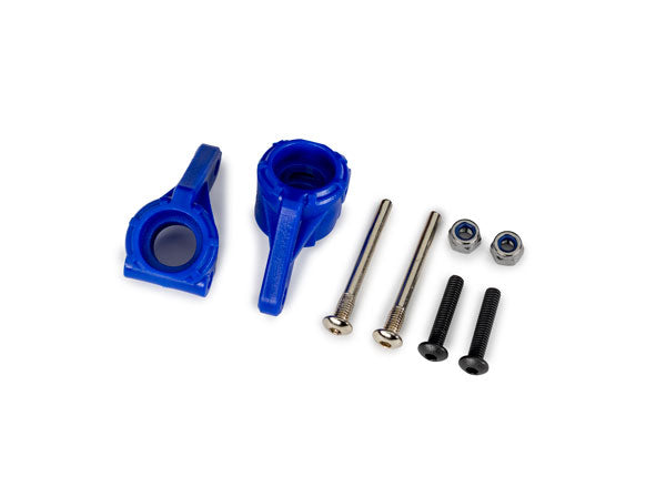 Traxxas Blue Extreme Heavy-Duty Steering Blocks (L&R) TRA9137-BLUE