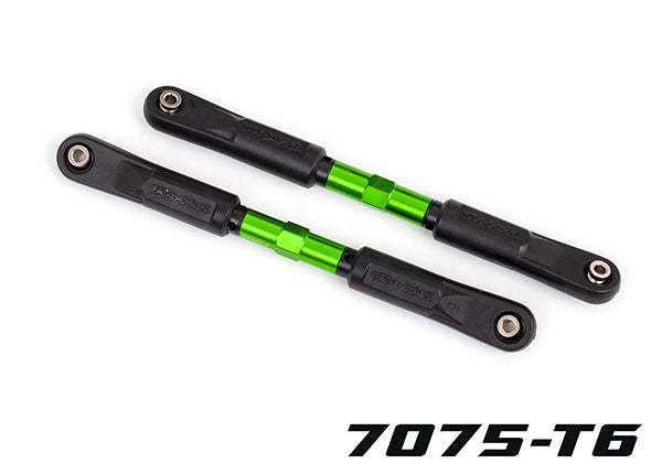 Traxxas Tubes 120mm Green Aluminum Toe Links (2) TRA9549G