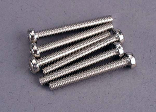 Traxxas Round-head Machine Screws 3x25mm (6) TRA2569
