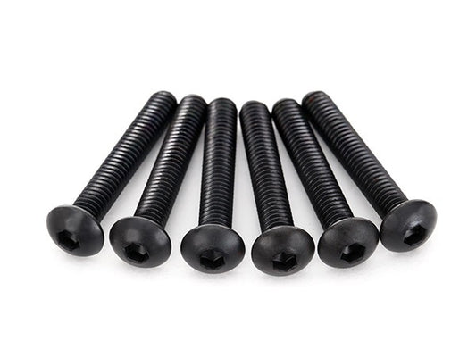 Traxxas Button-head Machine Screws 4x25mm (6) TRA2596