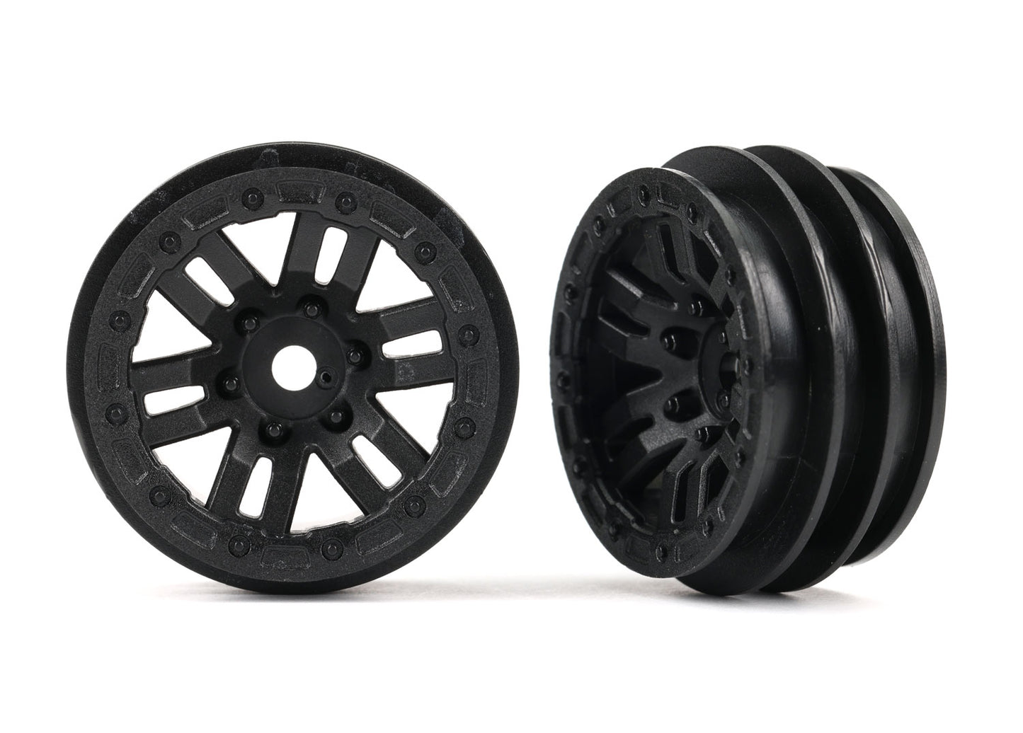 Traxxas 1.0" Black Wheels (2) TRA9768