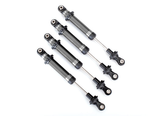 Traxxas Long Silver Aluminum Gts Shocks (4) TRA8160