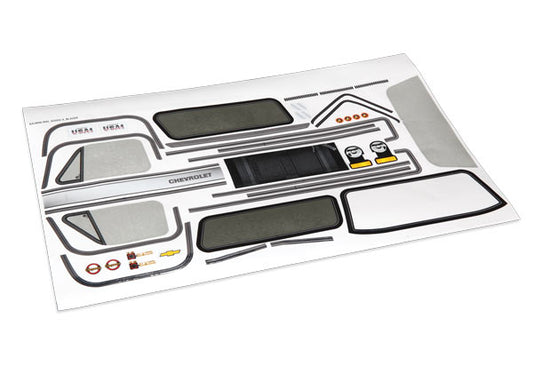 Traxxas TRX-4 1979 Chevrolet Blazer Decal Sheet TRA8131