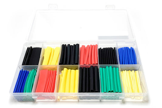 Racers Edge Racer's Edge Colored Heat Shrink Tube Assortment (280 Pieces) RCE1304