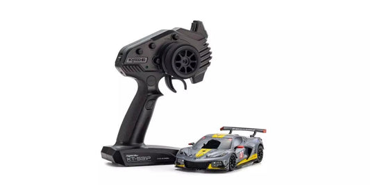 Kyosho Mini-Z Rwd MR-04 Readyset Chevrolet Corvette C8.r Gunmetal KYO32356GM