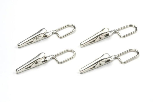 Tamiya Alligator Clips Paint Stand (4) Multi-Colored TAM74528