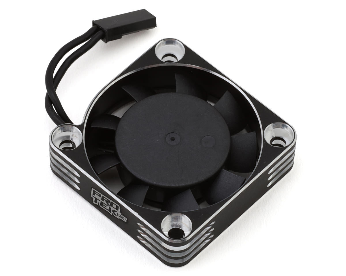 ProTek 40x40x10mm Aluminum High Speed Hv Cooling Fan (Silver/black) PTK-2115