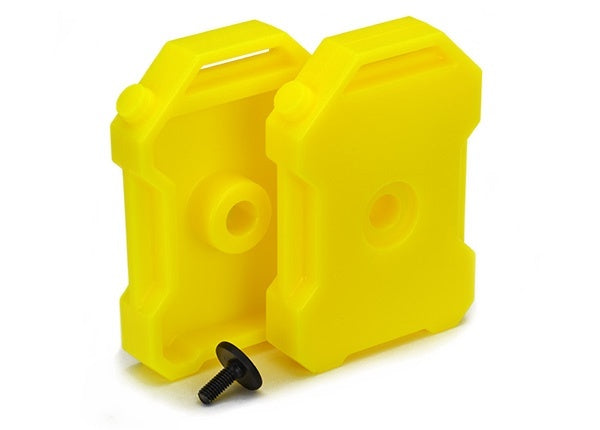 Traxxas Yellow Replica Fuel Canisters (2) TRA8022A