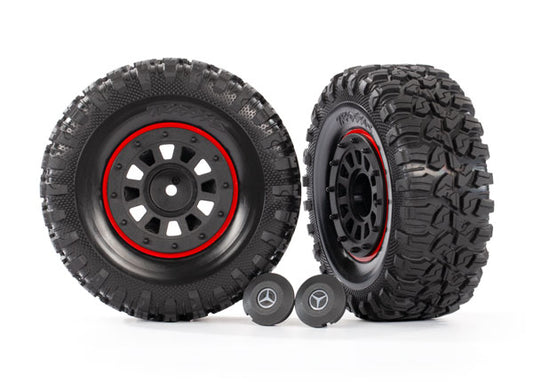 Traxxas TRX-6 Mercedes-benz G 63 2.2" Wheels & Tires (2) TRA8874