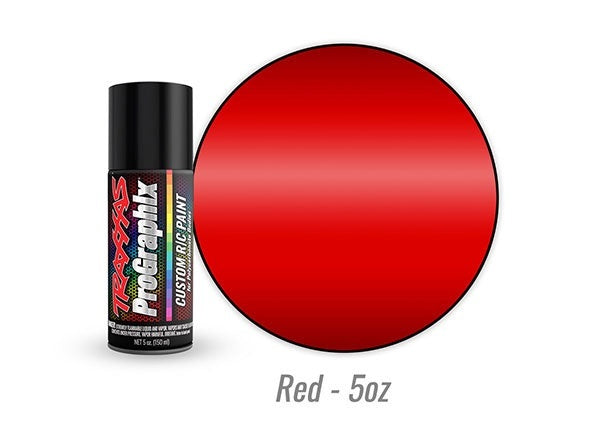 Traxxas Red Prographix Spray Paint (5oz) TRA5057