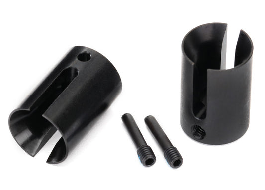 Traxxas Machined Steel Drive Cups (2) w/ Screws TRA8652