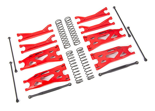 Traxxas Red X-maxx Widemaxx Suspension Kit TRA7895R