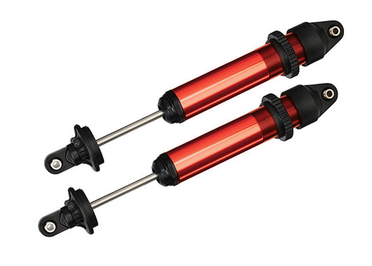 Traxxas Red Aluminum Long Gtx Shocks (2) TRA7761R
