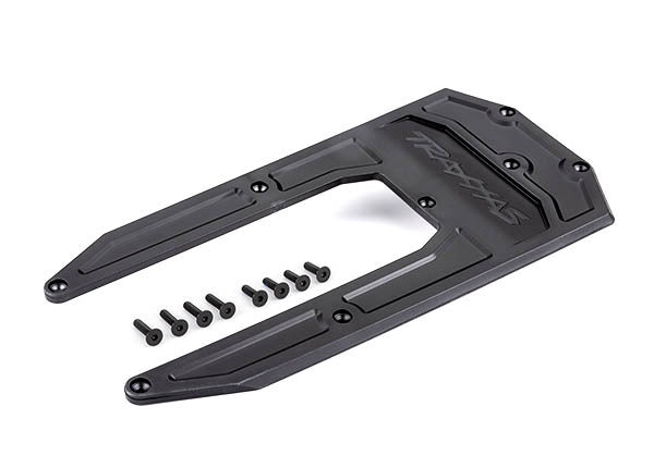 Traxxas Sledge Black Chassis Skid Plate TRA9623