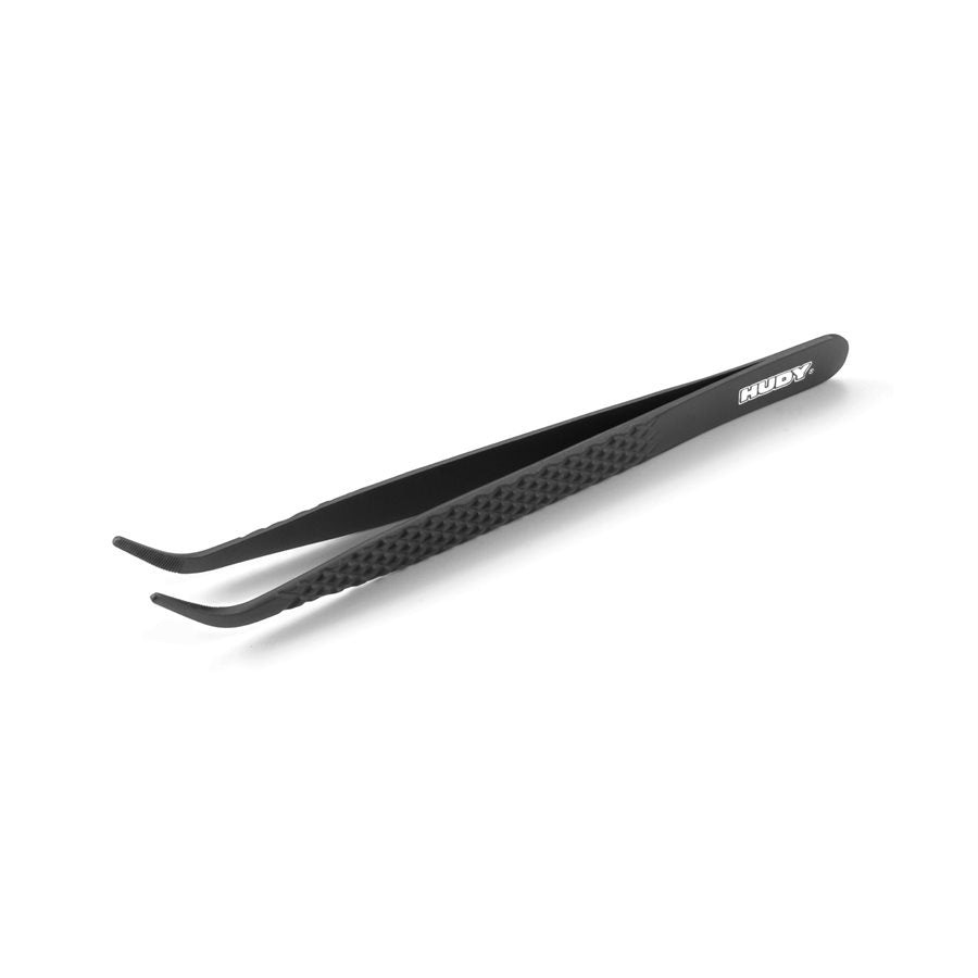 Hudy Curved Tweezers (6.3") HUD188971