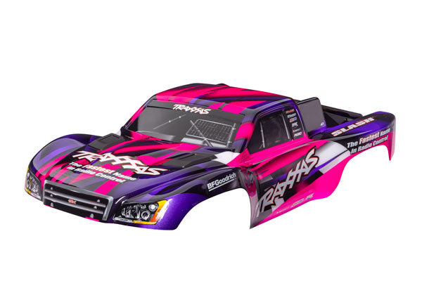 Traxxas Slash Pink Clipless Body TRA5851-PINK
