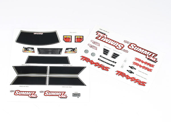 Traxxas 1/16 Summit VXL Decal Sheets TRA7213