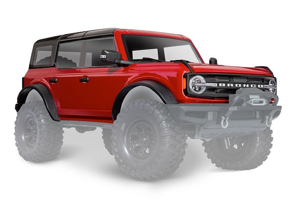 Traxxas TRX-4 Ford Bronco Rapid Red Body TRA9211R