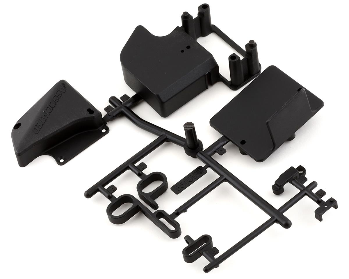 Team Associated Rc8b4e Receiver Box & ESC Tray Set ASC81572