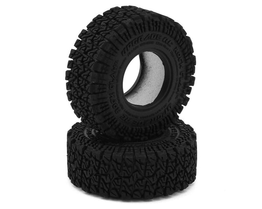 Upgrade RC Micro Rock Claw Xl A/t 1.0" Class 1 Micro Crawler Tires (2) UPG-10016