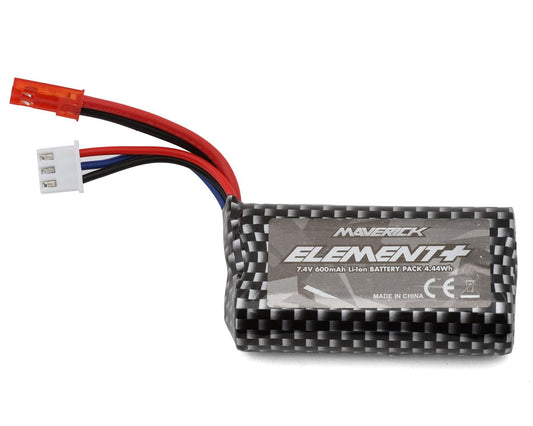 Maverick Element 7.4v 600mah Li-ion Battery Pack W/2-pin Jst Connector MVK150742