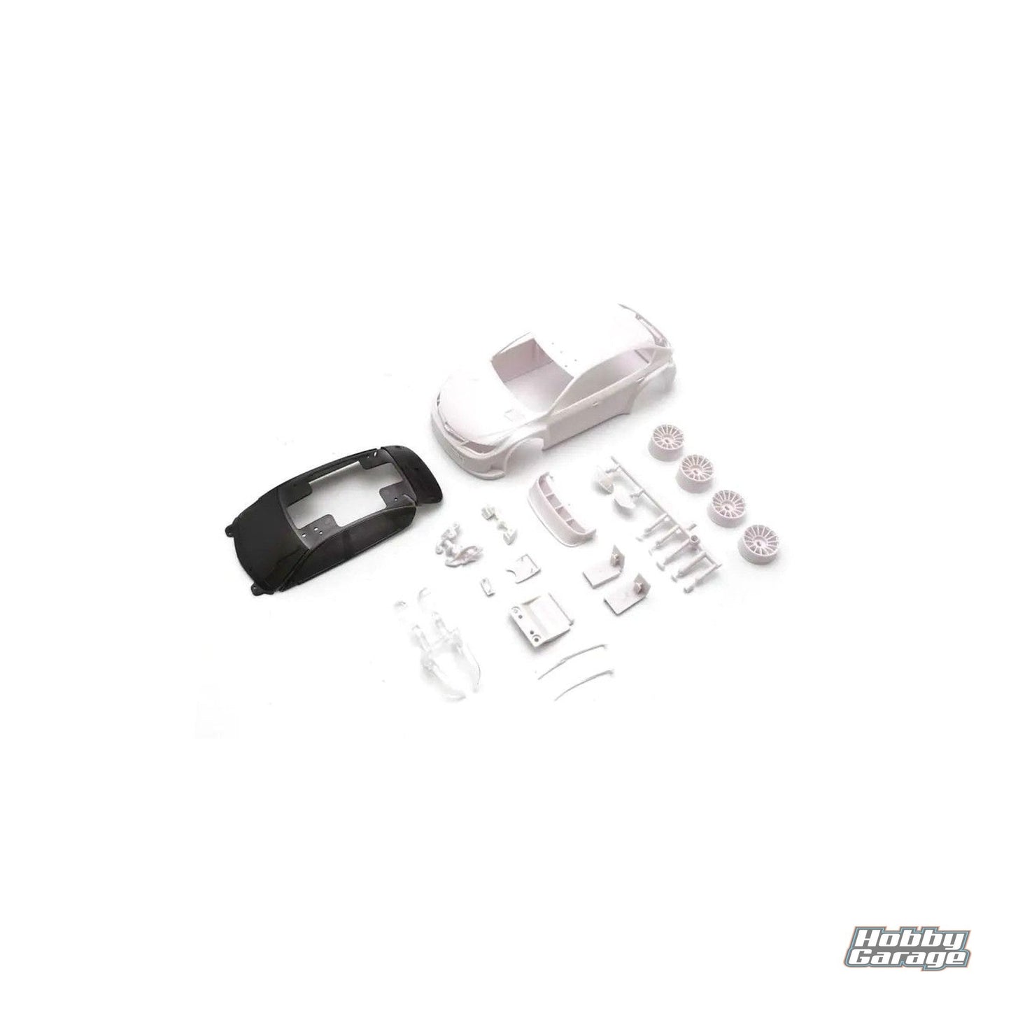 Kyosho SUBARU IMPREZA WRC2008 White body(w/Rim) MZN221 KYOMZN221
