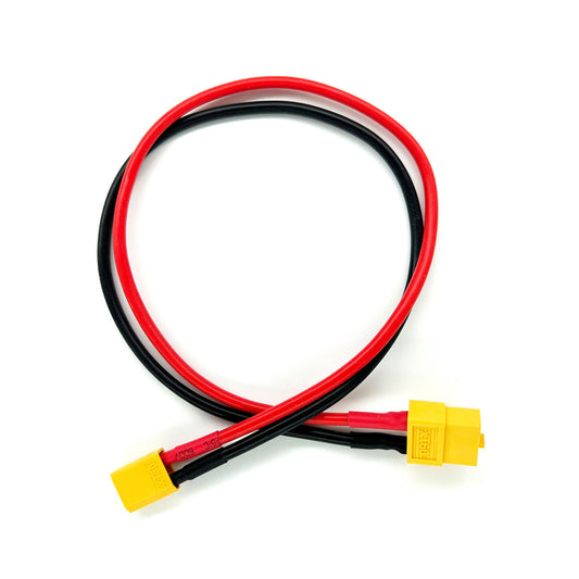 Racers Edge Charger Adapter: M XT30 to F XT60- 300mm Wire RCE1681