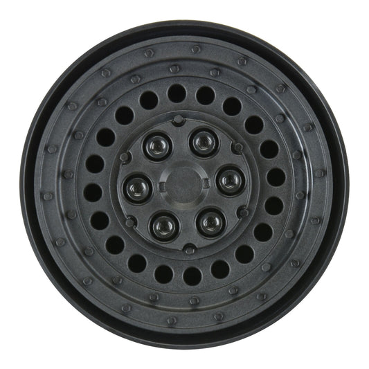 Pro-Line 1/10 Carbine Front/rear 1.9" 12mm Rock Crawler Wheels (2) Black PRO278600