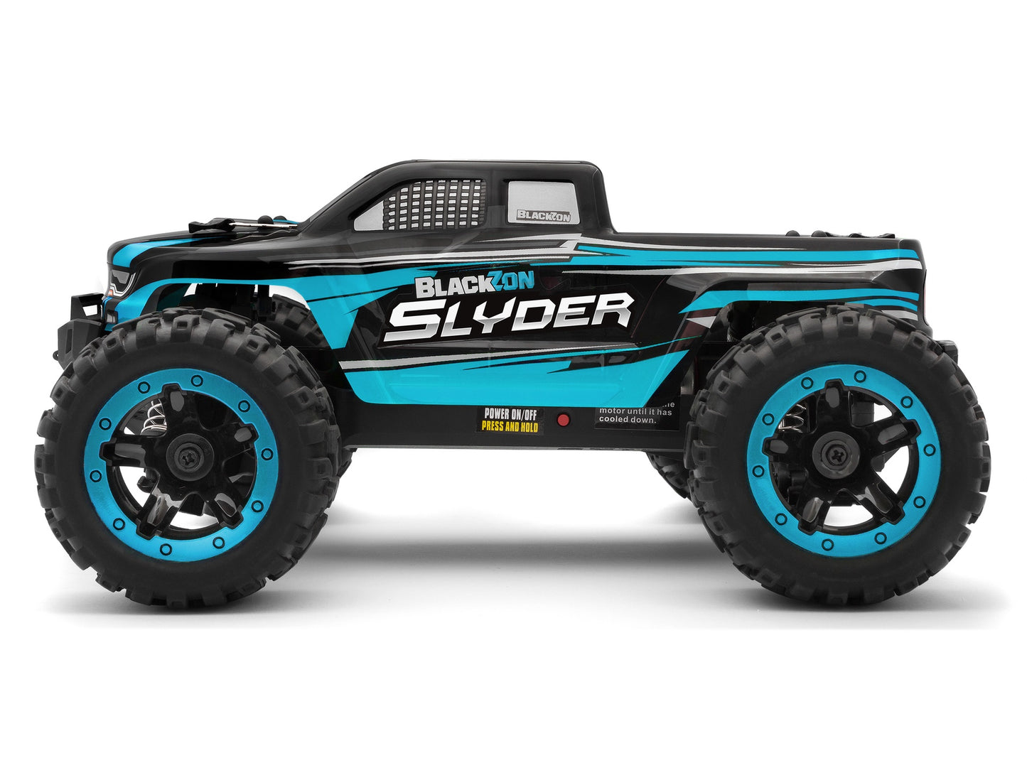 BlackZon Slyder MT 1/16 4WD Electric Monster Truck - Blue BZN540104