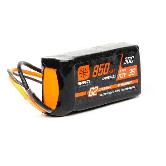 Spektrum 850mah 3S 11.1v Smart G2 30C; IC2 SPMX8503S30