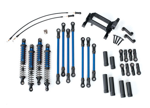 Traxxas TRX-4 Blue Long Arm Lift Kit TRA8140X