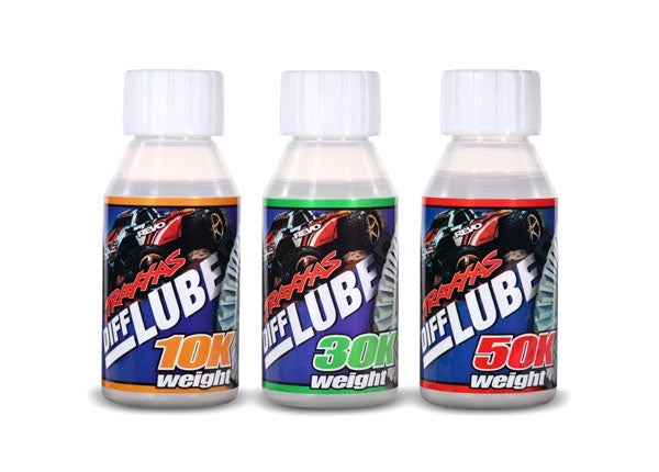 Traxxas Differential Oil Kit w/ 10K, 30K, & 50K Oil (50 Cc) TRA5136X