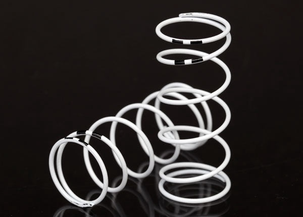 Traxxas 1/10 Long GTR Springs (0.767-rate Black Stripe) (2) TRA7444