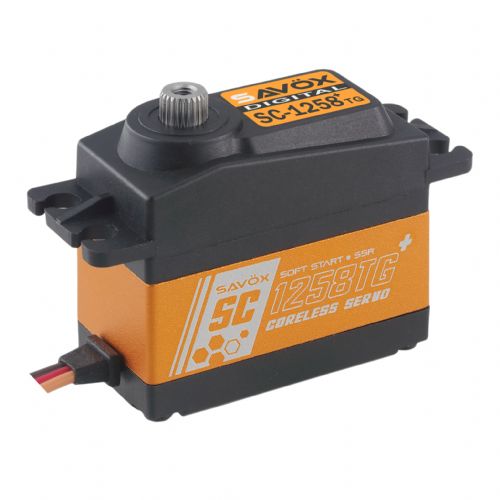 Savox Standard Size Coreless Digital Servo 0.08sec / 166oz @ 6V SAVSC1258TGP