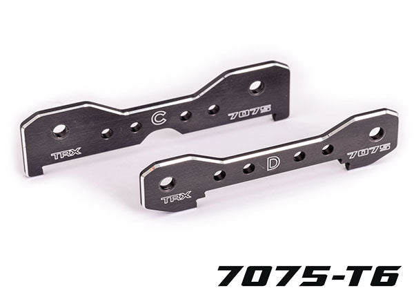 Traxxas Gray 7075-T6 Aluminum Sledge Rear Tie Bars TRA9630A