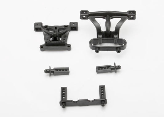 Traxxas Front & Rear Body Mounts w/ Posts TRA7015