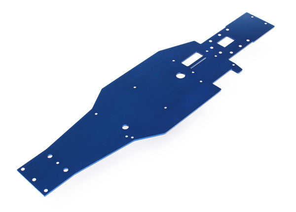 Traxxas Blue Aluminum Lower Chassis TRA4422