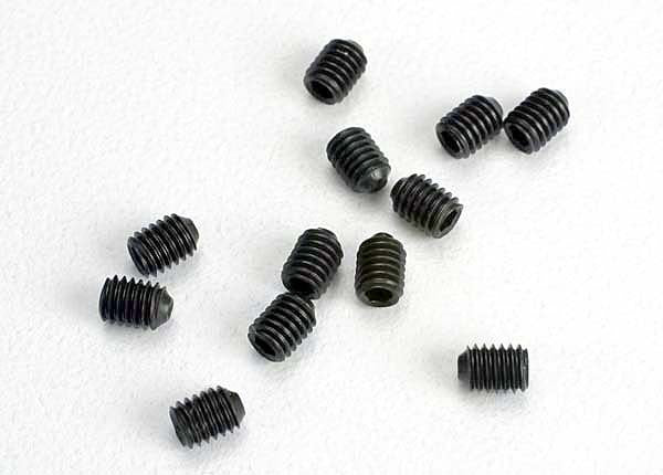 Traxxas 3 mm Hardened-Steel Grub Screws (12) TRA2743