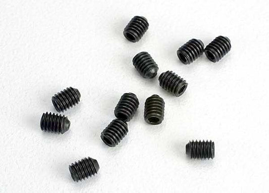 Traxxas 3 mm Hardened-Steel Grub Screws (12) TRA2743