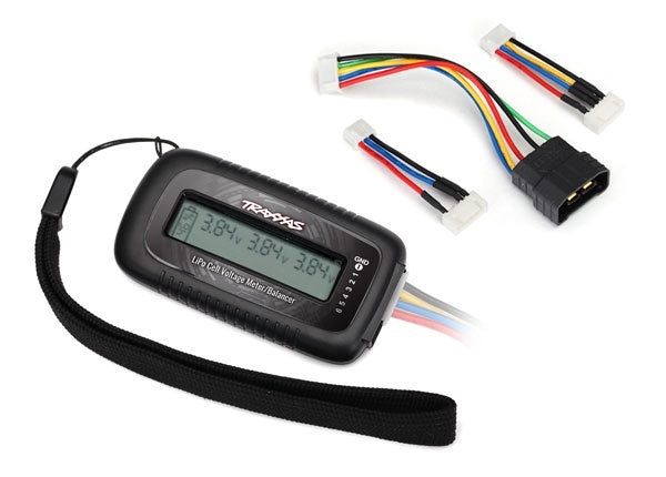 Traxxas Lipo Cell Checker/balancer w/ Adapters TRA2968X