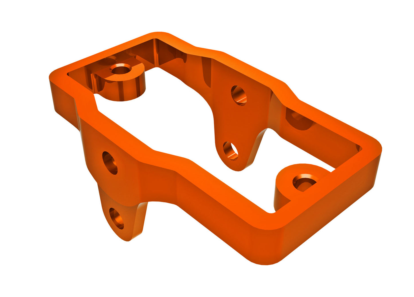 Traxxas Orange Aluminum Steering Servo Mount TRA9739-ORNG