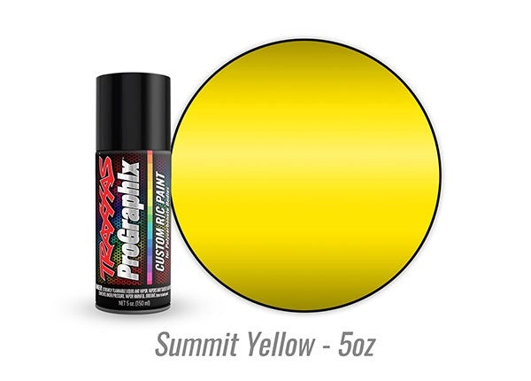 Traxxas Summit Yellow Prographix Spray Paint (5oz) TRA5053