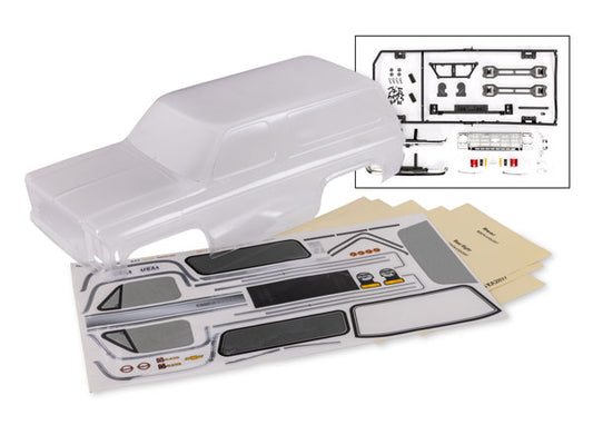 Traxxas TRX-4 1979 Chevrolet Blazer Clear Clipless Body TRA8126