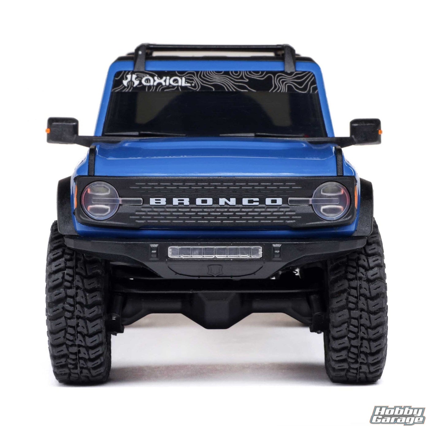 Axial 1/30 SCX30 Ford Bronco 4X4 RTR Brushed Rock Crawler (Battery & Charger Included), Blue AXI-2048T1